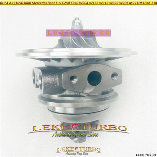 Turbo Cartridge CHRA RHF4 A2710903680 A2710903480 For Mercedes Benz E-Class C250 E250 W204 W172 W212 W222 W205 M271DE18AL 1.8L