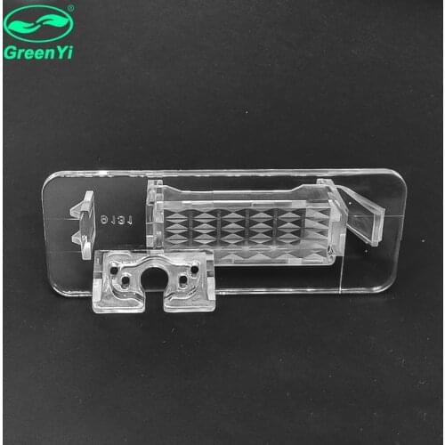 GreenYi Vehicle Rear View Camera Installation Bracket License Plate Lights for Mercedes-Benz Smart 2012 2013 2014 Car