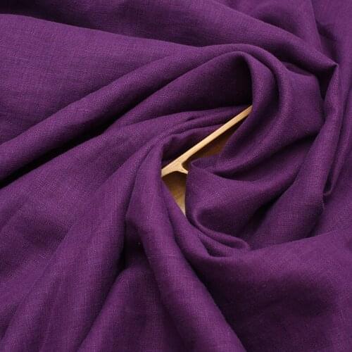 High Grade Clothing Ramie Fabric for designer diy,Wisteria linen fabric for patchwork