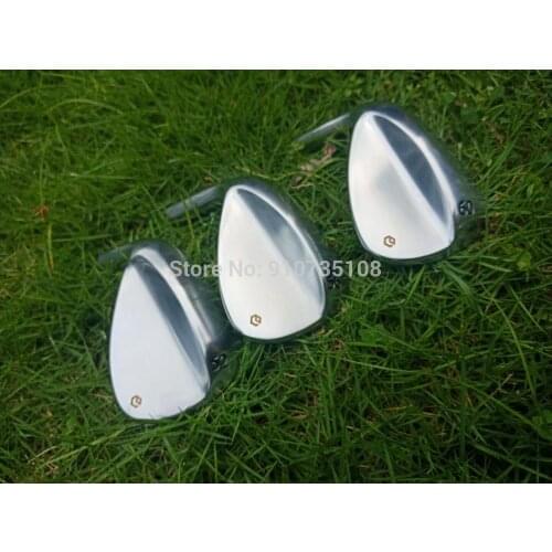 The left hand golf clubs Tour WEDGE CF-Forged carbon steel golf wedge with CNC milled face. 52 56 58 60wedge head free shipping