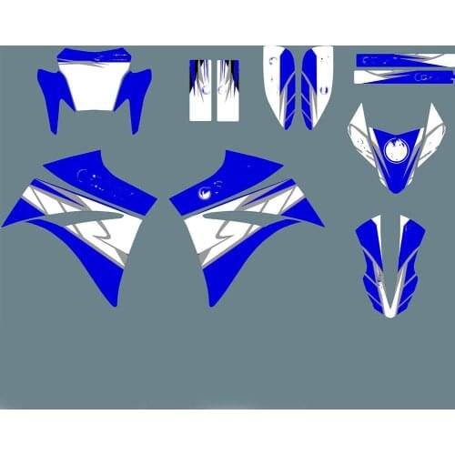 For YAMAHA 660R XT Motorcycle Personalised Graphics & Backgrounds 3M Stickers DECALS Kits For YAMAHA XT660R XTR660 XT660 R