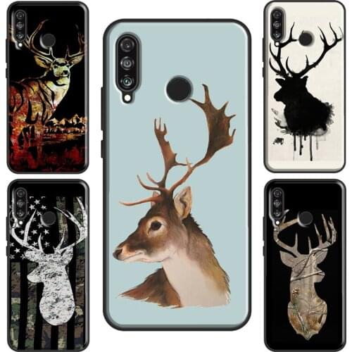 Deer Hunting Camo Case For Huawei P Smart 2019 Y7 Nova 5T P30 P20 P40 Lite Mate 20 For Honor 10i 8A 8X 9X