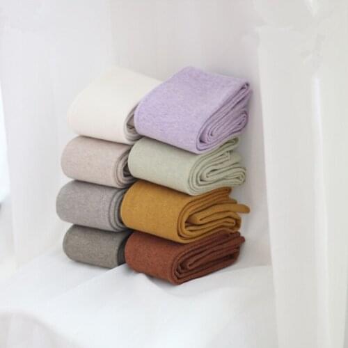 Autumn Winter Pantyhose Tights High Elastic Waist Warm Thick Tights Female Candy Color Striped Full Foot Pantyhose 800D