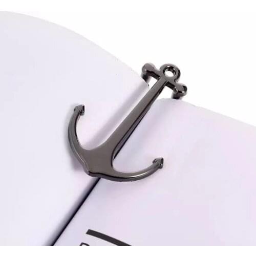 Personalized metal anchor bookmarks, movable folding bookmarks, creative lettering, custom name gifts, gifts