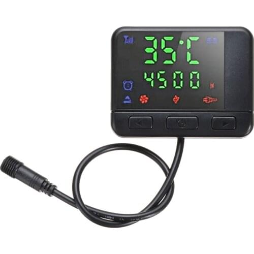 12V LCD Monitor Switch Remote Control Accessories For Diesels Air Heater Parking Heater Car Truck Parking Controller