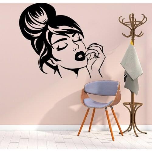 Carved woman Wall Sticker Removable Wall Stickers Diy Wallpaper Nursery Kids Room Wall Decor Wall Decoration