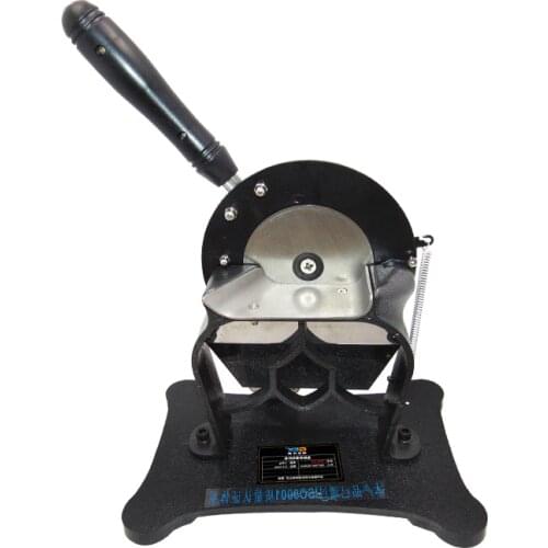 Manual Chinese medicine slicing machine adjustable manual medicine knife herb ginseng and other slicing cutter machines