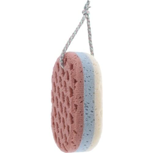 Large Hole Stereoscopic Body Sponge For Deep Skin Care Cleansing Shower Bath