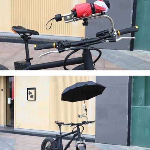 360 Degree Rotatable Bike Umbrella Holder Adjustable Golf Buggy Cart