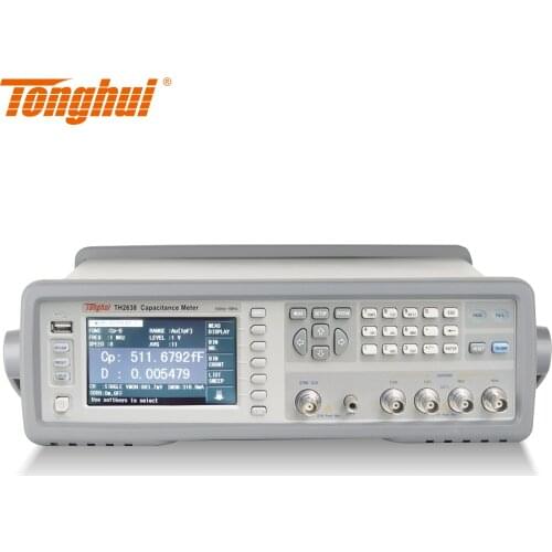 Tonghui TH2638/A/B/C High-Speed Precision Capacitance Tester One-Key Recording/Screenshot Frequency Deviation Genuine