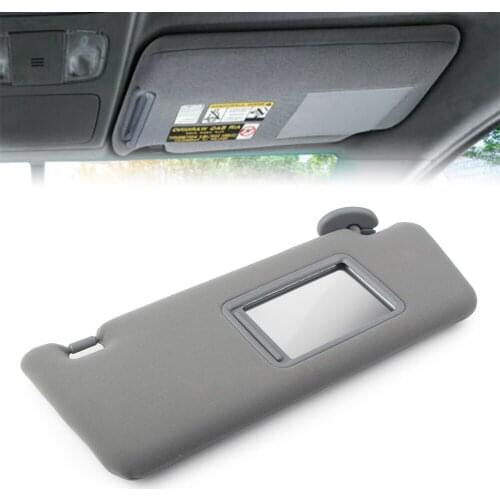 1pc Car Sun Visor Sunshade Right Side Passenger Sunproof Sunshield 74310-35C00-B0 For Toyota Tacoma 2005-2011 2012 without Light