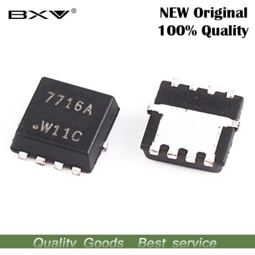 10PCS SI7716ADN SI7716A 7716A QFN-8 MOSFET IC Chip