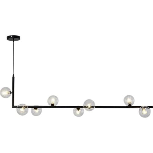 2021 new modern simple glass ball chandelier Nordic living room kitchen home decoration Ceiling lights indoor lighting