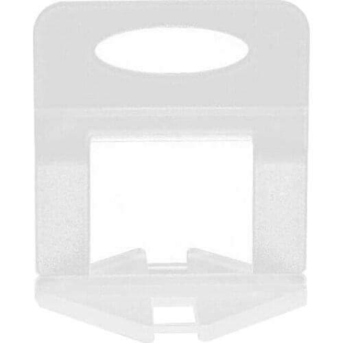 500 x Plastic Tile Leveling Equalizer Spacer Clips Wall Flooring Tiling Tool Set 1.5mm