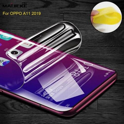 6D Soft Nano TPU Front Screen Protector For OPPO A11 2019 Hydrogel Film Protective Film Cover