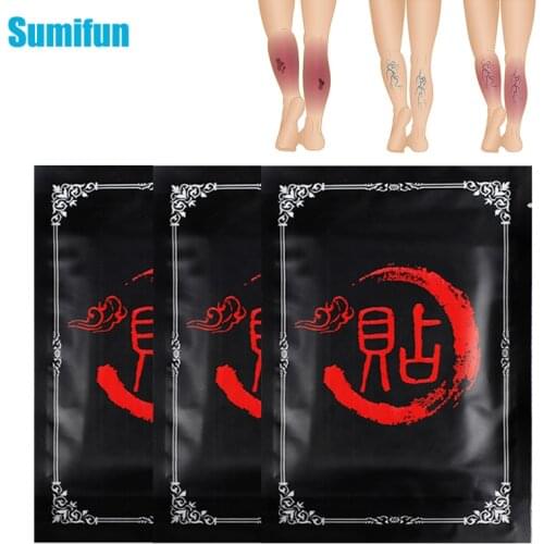 8Pcs Varicose Veins Patches Cure Spider Leg Treatment Lower Limb Swelling Vein Edema Thrombotic Vasculitis Plaster Skin Care