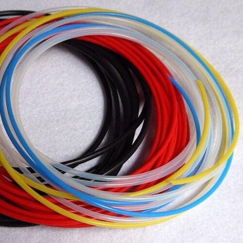 12L AWG 2.16x2.56mm 2.16*2.56mm ID*OD L Type 150V Translucent Red Blue Yellow Black Printer F46 Plastic Capillary PTFE Pipe Tube