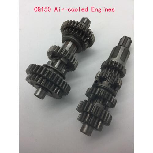 A479 Dirt Bike Transmission Main Shaft Counter Shaft Gears For CG150 CG200 Gear Air-cooled Engines Main Countershaft Gear Box