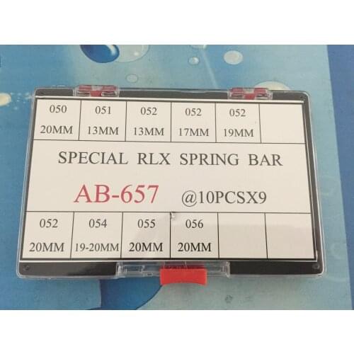 Free Shipping 1 Set Generic Spring bars for Rlx Straps Spares/Repairs Bands Bracelets ASSORTED