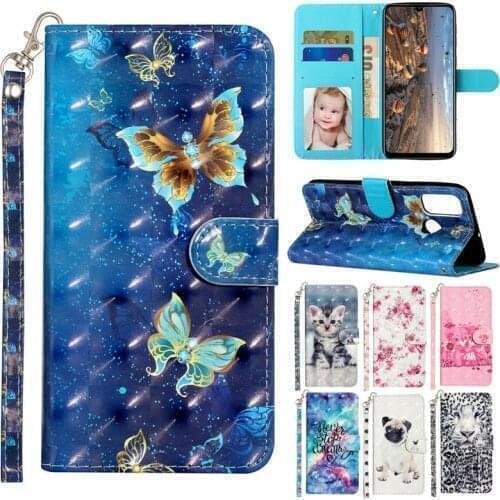 3D Wallet Case For Samsung Galaxy A3 A5 A6 A7 A8 J3 J5 J7 J4 J6 Plus 2018 2017 Leather Stand Protective Cart Slot Holder Cover