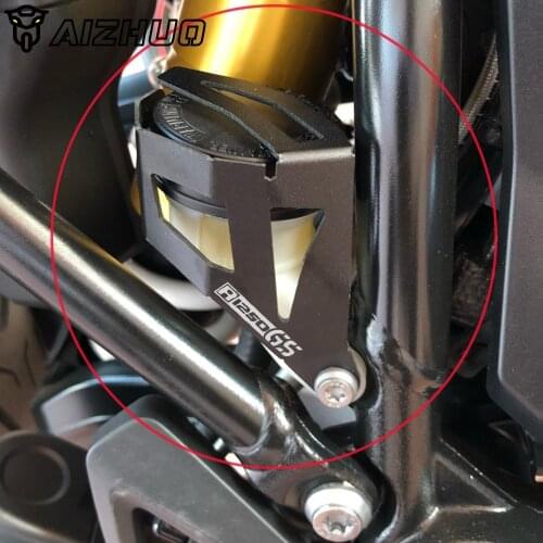 For bmw R1250GS R1250 GS R 1250 GS 2013 2014 2015 2016 2017 2018 2019 Motorcycle Rear Brake Fluid Reservoir Guard Cover Protect