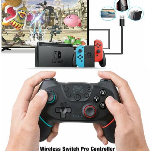 For Nintendo Switch Bluetooth Wireless Pro Controller Gamepad Joypad Joystick