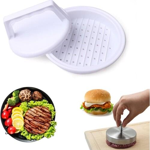Hamburger Meat Press Stuffed Burger Maker Mold Maker with Kitchen Helper Accessory Food Grade PP Kitchen Labor Saver Tool