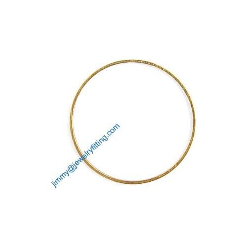 3000 PCS Raw Brass Circle 23*1*0.6mm copper Rings fashion jewelry findings jewelry Connectors Quoit