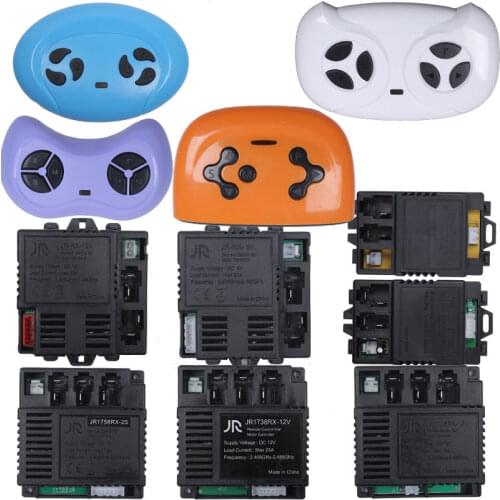 1PC JR/HY-RX-2G4-12V Receiver Circuit Board 2.4G Remote Control Frequency Motherboard RC for Childrens Electric Car Repair Part