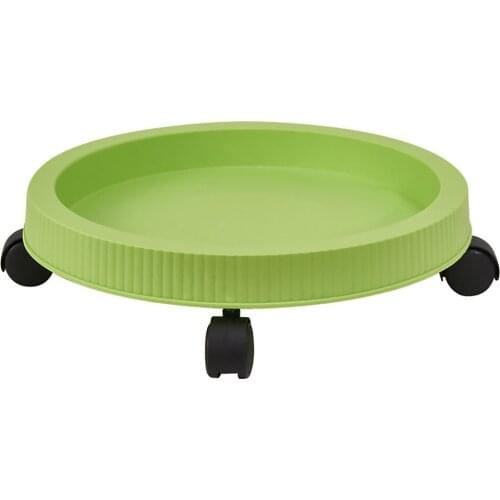 Caddy Flower Pot Rack Plants Rolling Tray For Indoor And Outdoor Home Decor Durable Round Gardening High Quality Plant Pallet