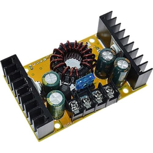 10A DC 7V-36V DC High-Power Adjustable Step-Down Power Supply Module, Constant Voltage Constant Current With LCD Screen