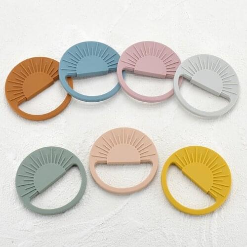 Silicone Teethers BPA Free Edible Silicone Sun Style Nurse Teether Baby Toys Bebes Accesorios recien nacido Bebes Baby Goods
