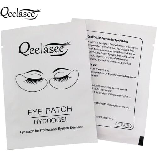 High Quality Lint Free Under Eye Patches Hydrogel Gel Eye Pads Lash Extension Eye Gel Patches for Eyelash Extension Eye Mask