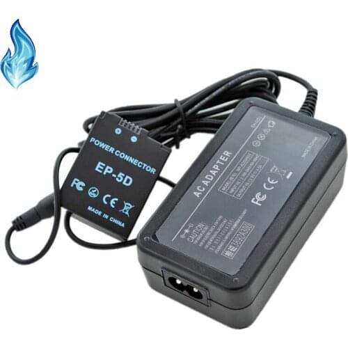 10Sets EH-5+EP-5D EH-5 Plus EP-5D (EN-EL21) AC Power Adapter Kit for Nikon Camera 1 V2 1V2