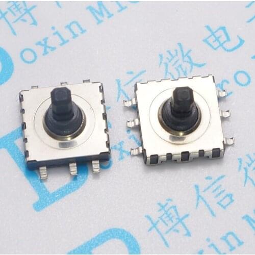 10pcs/lot 10*10*9 SMD 5 five way switch 10 * 10 * 9 MM multi-function multi direction switch touch reset button