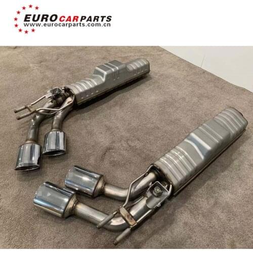 2020 2019 new w464 G63 style exhaust system for w464 G500 G63 exhaust system stainless steel material