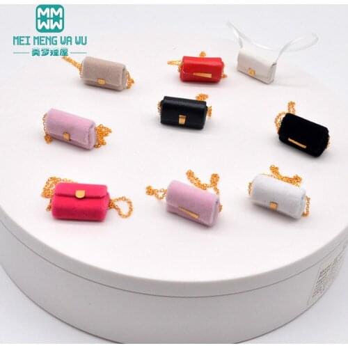28-30cm Blyth Azone OB accessories Fashion Toys Leather messenger bag girl gift