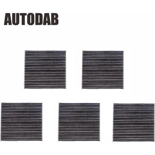 5pcs OEM 7850A002 Factory Outlet Best Activated Carbon Car Cabin Air Filter for MITSUBISHI MIRAGE 177*177*19mm