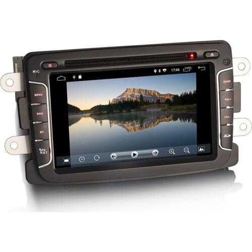 7" Android 10.0 OS Car DVD Multimedia Navigation GPS Radio for Dacia Lodgy 2012-2017 & Sandero 2012-2017 & Duster 2012-2017