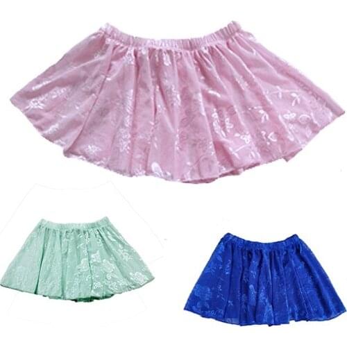 Girls Ballet Leotards Skirts Baby Pink Dancewear Dress With Leotards Practice Skirt Green Royal Blue Princess Ball Gown Skirt