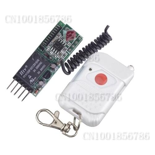 DC12V 1CH 3A Mini Micro Receiver Transmitter M4 Access Control System Magnetic Door Lock Remote Controller