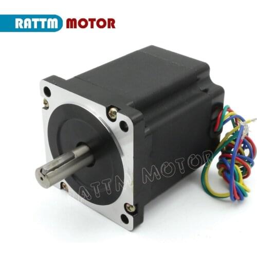 Quality 34HS9801 NEMA34 878Oz-in 560N.cm CNC stepper motor stepping motor 4.0A for CNC Router Large CNC Milling machine