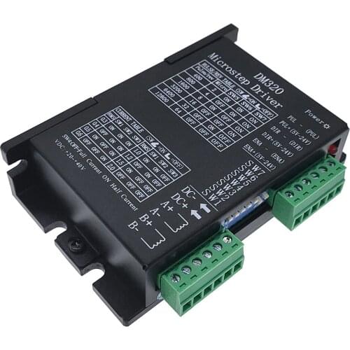 DM320 2H320 microstep motor Nema17 Stepper motor driver cintroller brushless DC motor shell for 28 35 42 stepper motor