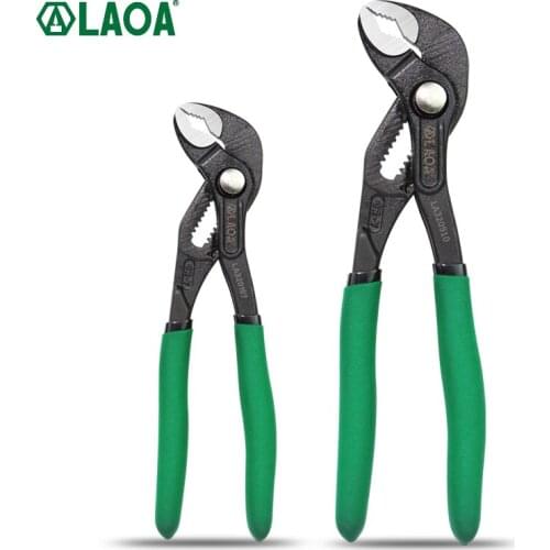 LAOA 7inch 10inch Water Pump Pliers Multi-function Adjustable Wrench Plumbing Clamp Tool