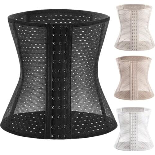 Waist Trainer Belt Corsets Slimming Belt Steel Boned Body Shaper Women Postpartum Band Fitness Shapewear Corsets Plus Size S-6XL