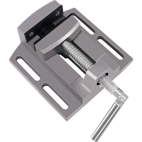 2.5" Flat tongs Vice Max 68mm Milling Machine Bench drill Vise Fixture worktable Aluminium alloy