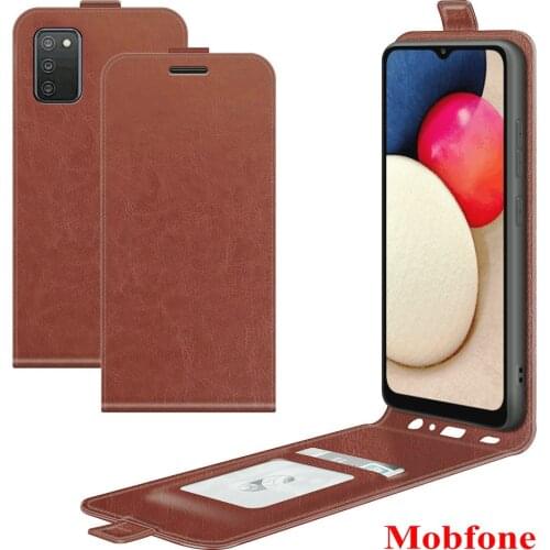 For Samsung Galaxy A03s Vertical Flip Case Leather Book Card Slots Holder Coque For Samsung Galaxy A 03S A03 S Wallet Cover Capa