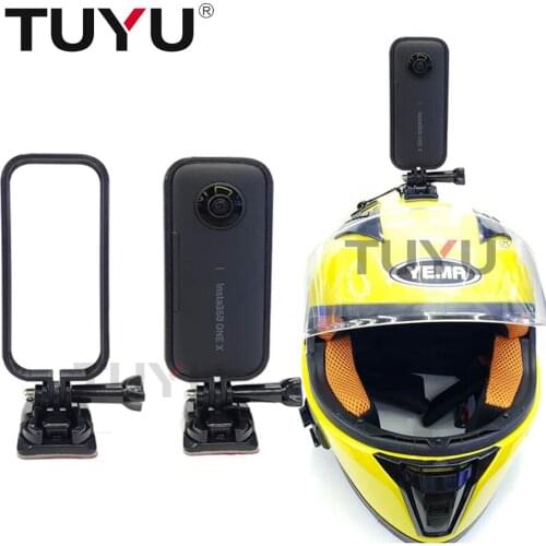 New Insta360 ONE X Protective Case Motorcycle Helmet Bracket Protection Border GoPro Interface for Insta360 One X Accessories