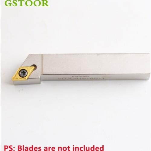 1PC SDJCR1616H11 External Spring Steel Turning Tool Holder CNC Lathe Cutter 93 Degrees For Carbide Inserts DCMT11T304 DCMT11T308