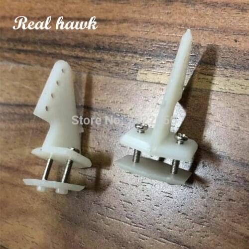10 Sets/lot With Screws Pin Horns 18x26 4hole L18xW13xH26 RC Airplanes Parts Electric Planes For Aeromodelling RC parts